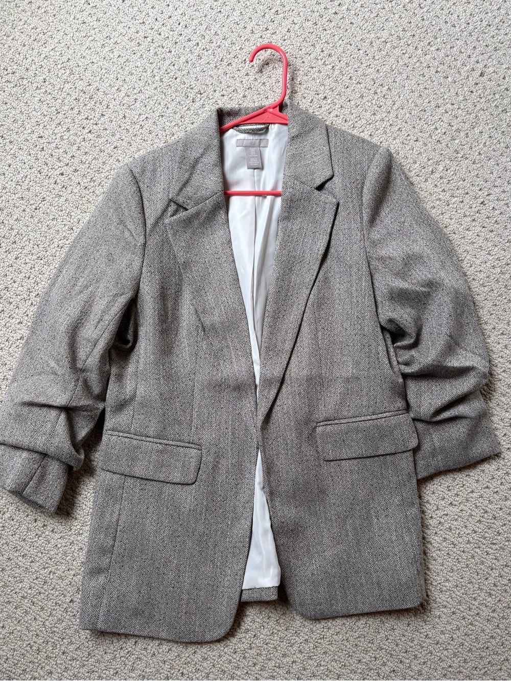 H&M Gray Women's Blazer Jacket